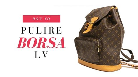 pulire cuoio louis vuitton con acqua|Come pulire una borsa di cuoio, anche con i rimedi .